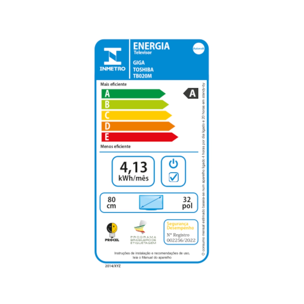 TV TOSHIBA 32" 32V35MS/LS  HD 2