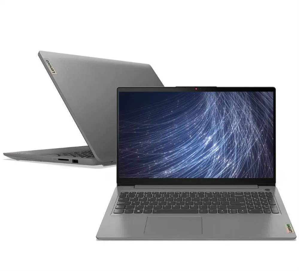 NOTEBOOK LENOVO R5 15.6 5500U 8GB/256GB-SSD LINUX VIDEO/VEGA 7 TELA FHD - IDEAPAD 3-15ALC