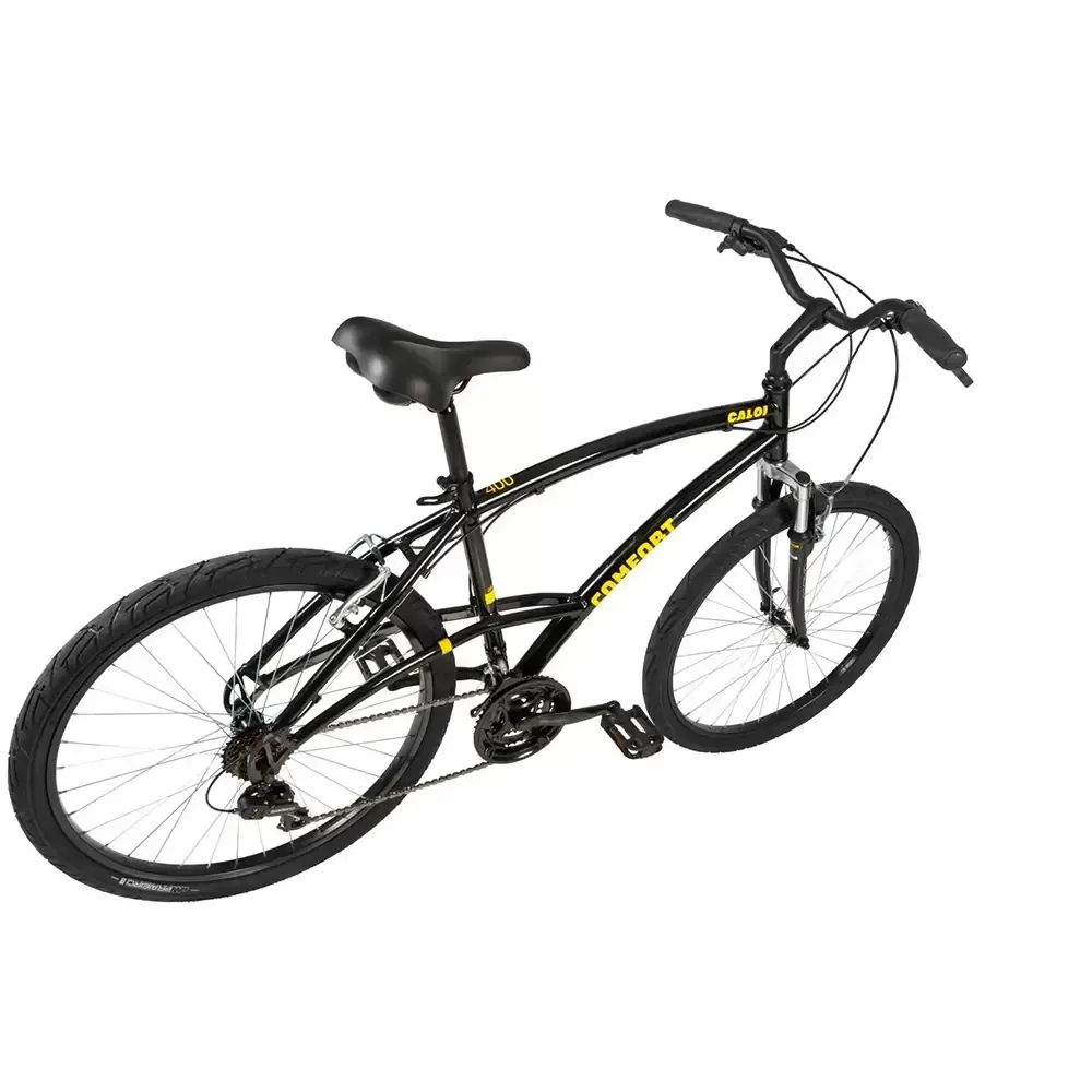 BICICLETA A26 CALOI 400 MASCULINA PRETA 21V 5