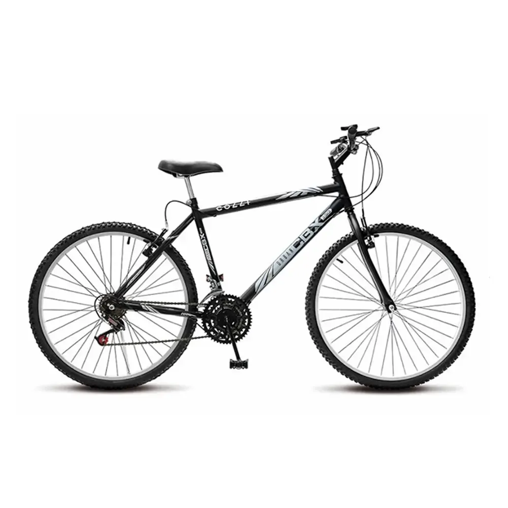 BICICLETA A26 CAZELLE/COLLI CB500 PRETA/CINZA C/ AMARELO/LARANJA NEON ANTIGA: PRETA CBX750