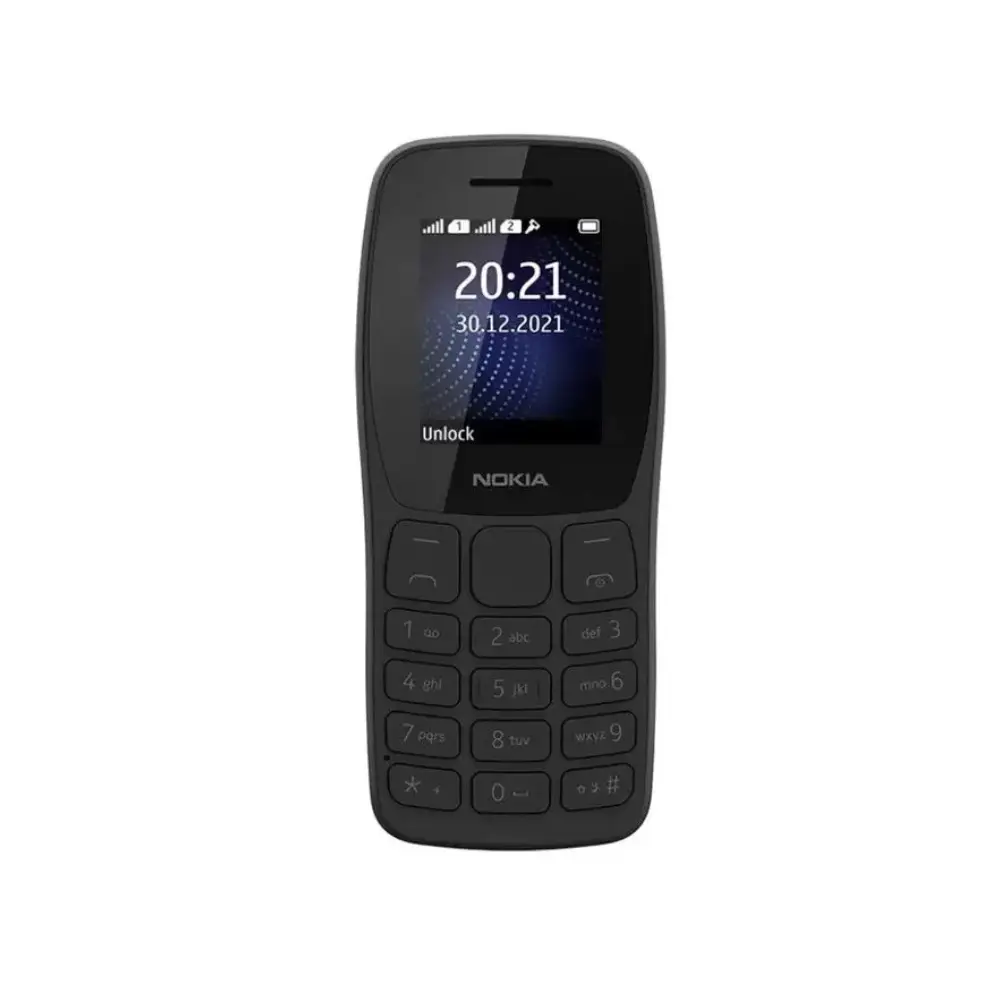 CELULAR NOKIA 105 NK093 PRETO BIVOLT