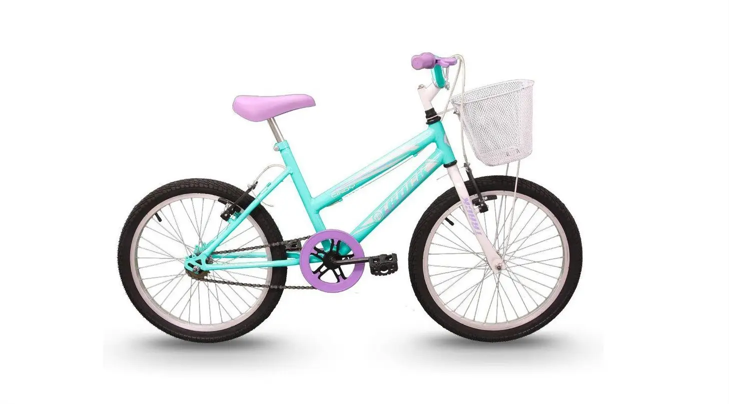 BICICLETA A20 TRACK CINDY VERDE ACQUA/BRANCO