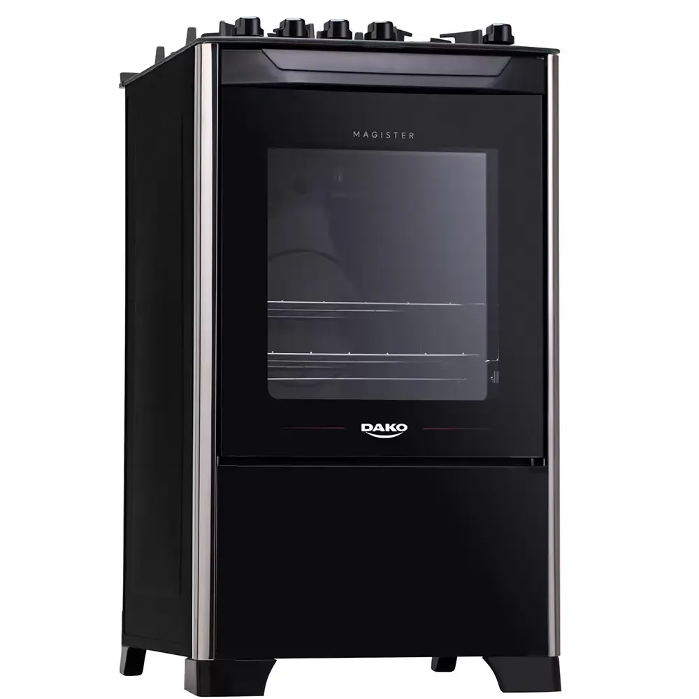 FOGAO 4B DAKO MAGISTER GLASS PRETO 6