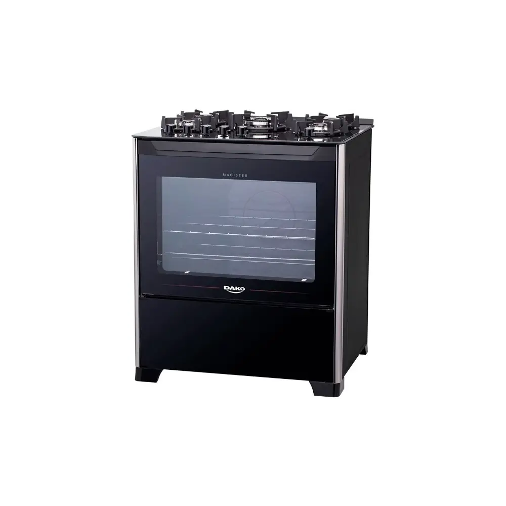 FOGAO 5B DAKO MAGISTER GLASS PRETO 5