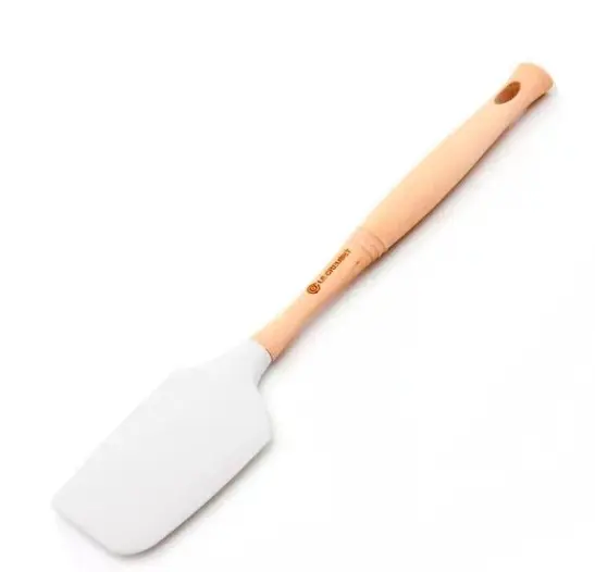 ESPATULA LE CREUSET GRANDE SILICONE VENUS BRANCA(BL)