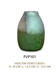 VASO FLORARTE 84586001 ORGANICO BRANCO(BL)