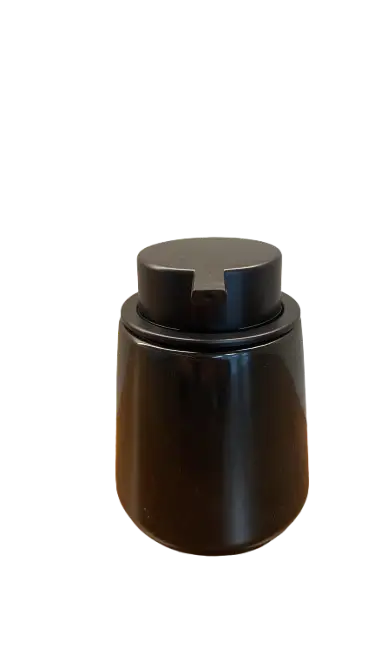 PORTA SABONETE BTC ZO0011 PORCELANA PRETO(BL)