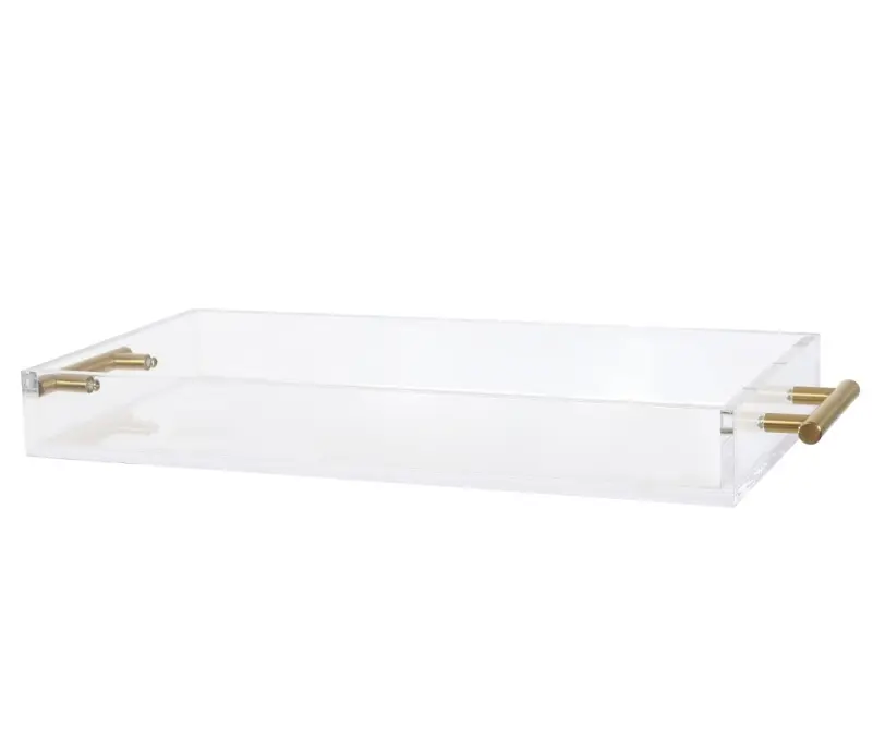 BANDEJA DECORATIVA FLORARTE 96513001 ALCA DOURADO(BL)