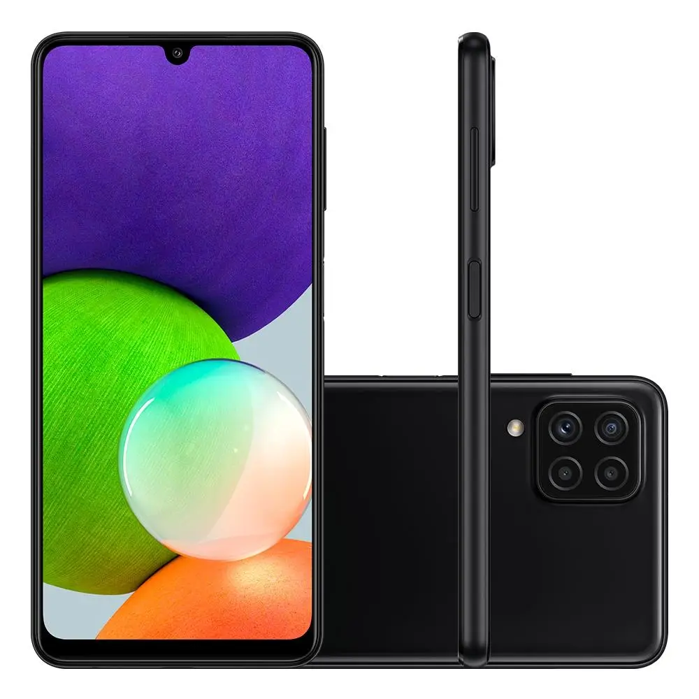 CELULAR SAMSUNG A22 A225 128GB PRETO