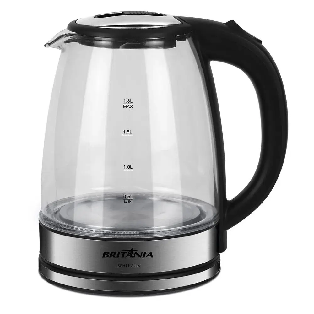 CHALEIRA ELETRICA BRITANIA 1.8LT VIDRO BCH11 220V