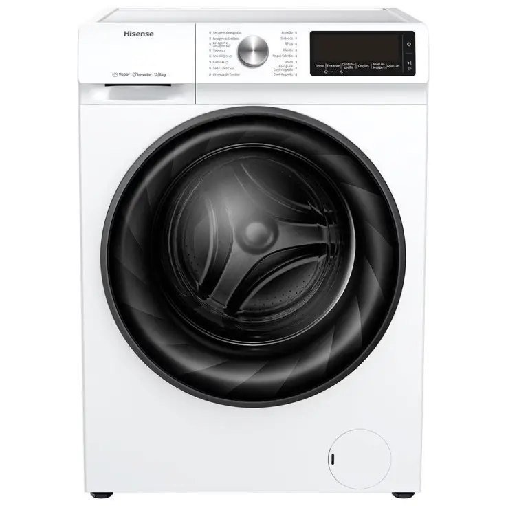 LAVADORA SECADORA HISENSE WD5Q13 13KG BRANCA INVERTER 220V