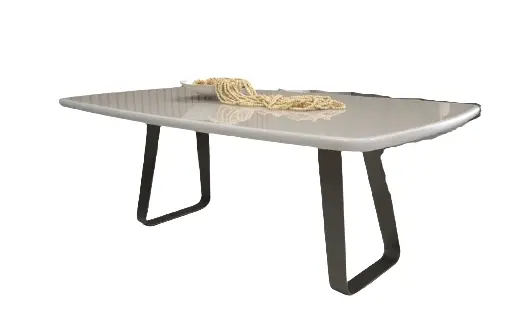 MESA JANTAR SIER ACERO EDGE