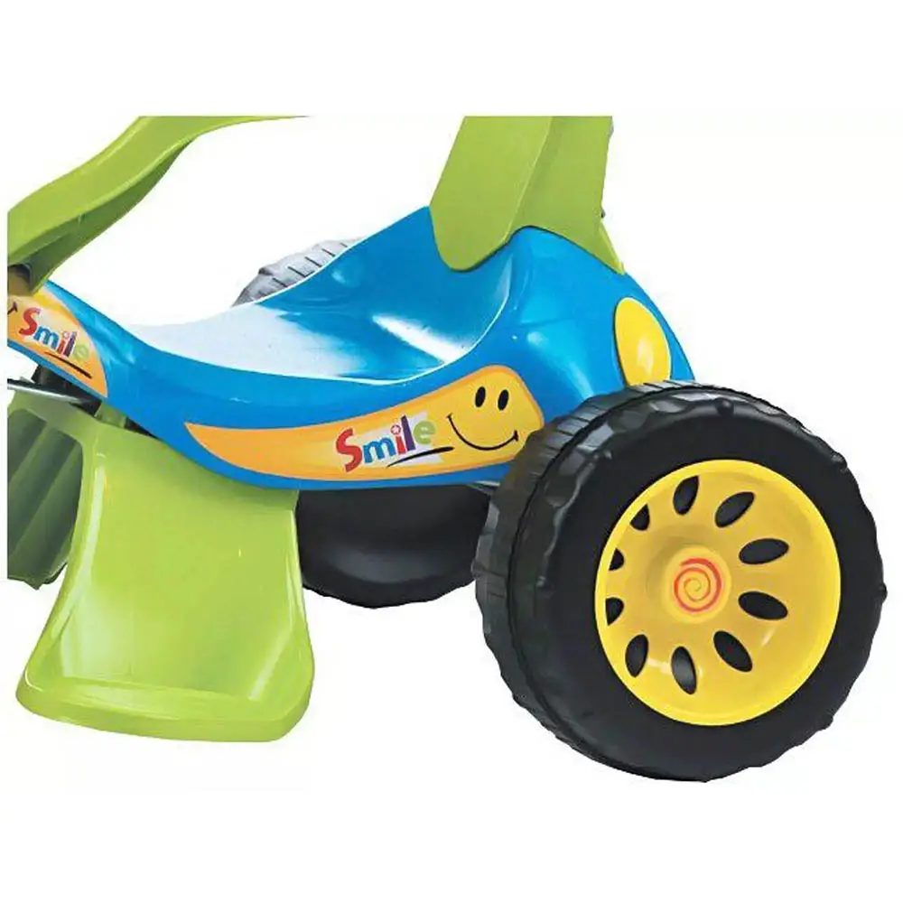 TRICICLO BIEMME. 609 SUPER CROSS BOY PASSEIO E PEDAL VERDE/AZUL 4