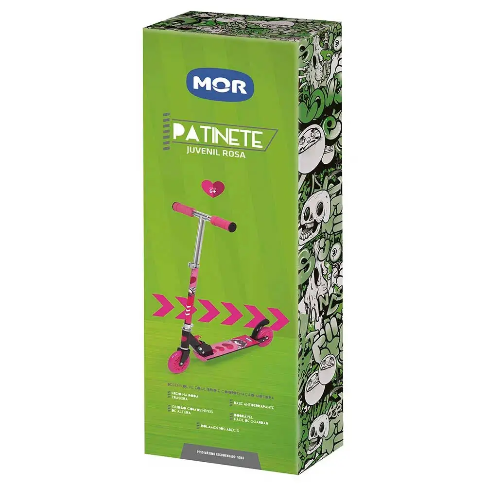 PATINETE MOR 0331 JUVENIL ROSA 2