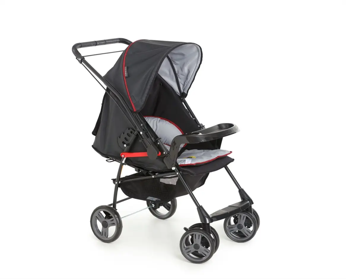 CARRINHO GALZERANO 1016CNZ MILANO REVERSIVEL II PRT CINZA