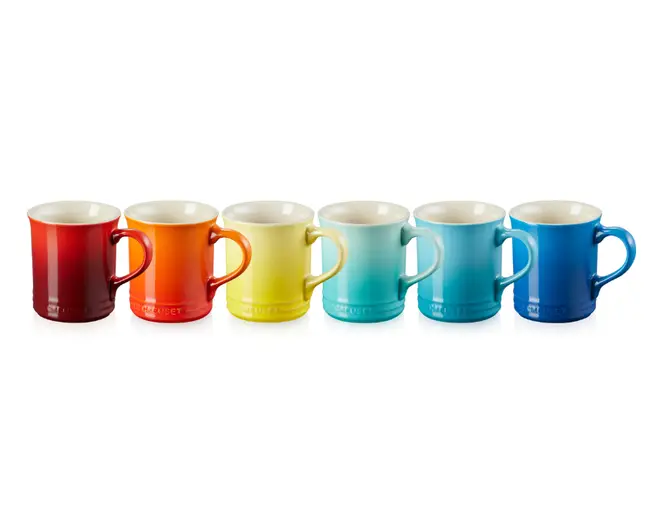 KIT 6PC CANECA LE CREUSET 400ML SEATTLE(BL)
