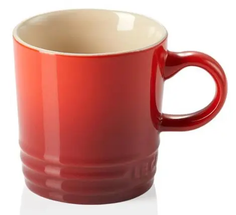 CANECA ESPRESSO LE CREUSET 100ML VERMELHO(BL)