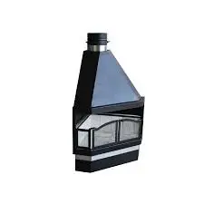 LAREIRA DE CANTO ADAMS C/KIT