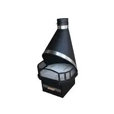 LAREIRA DE CENTRO REDONDA ADAMS C/KIT