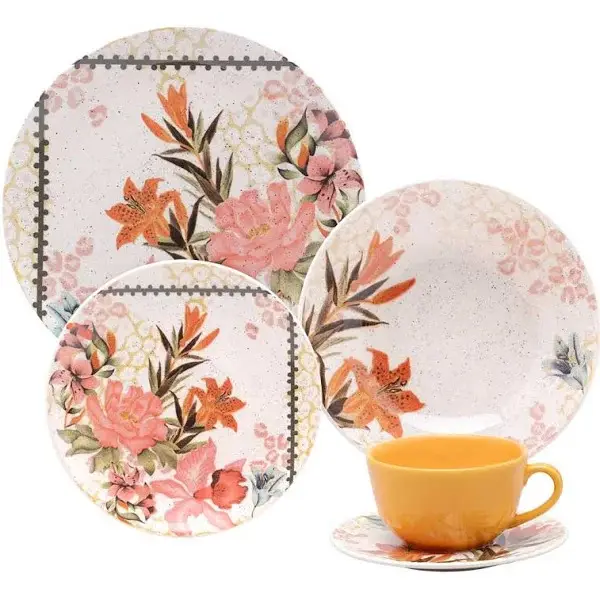 APARELHO JANTAR OXFORD UNNI 30PC BUQUE TROPICAL