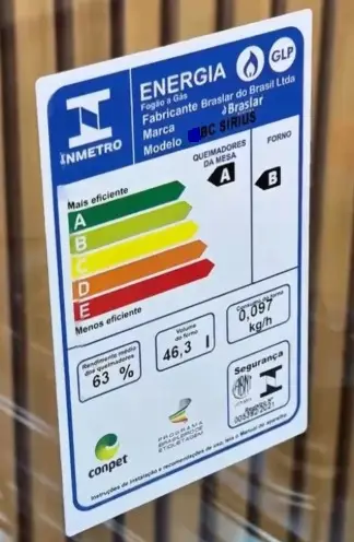 FOGAO 5B BRASLAR SIRIUS PLUS PRETO C/ASC 2