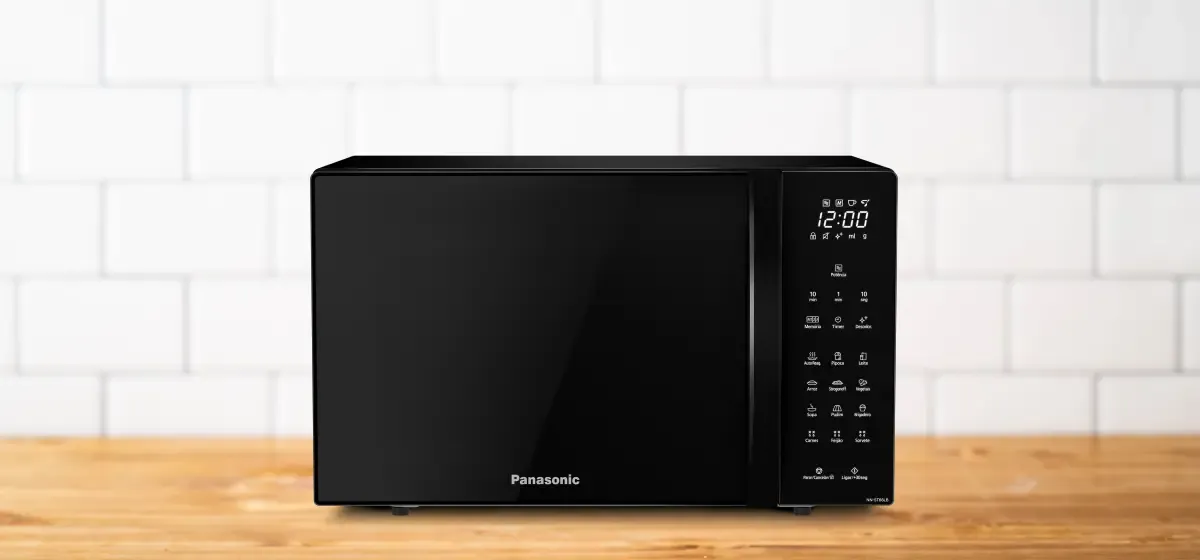 FORNO MICROONDAS 34L PANASONIC NN-ST66NBRUK 220V