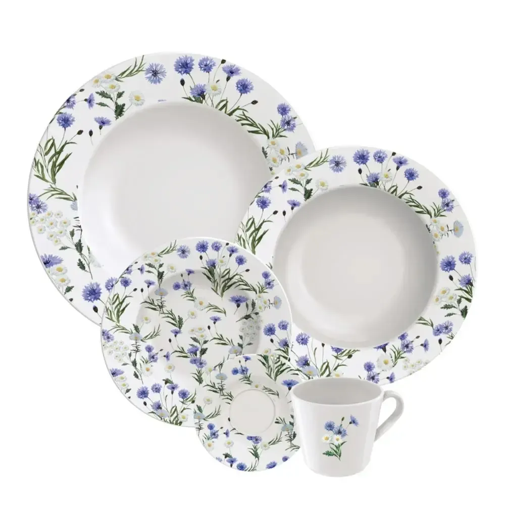 APARELHO JANTAR TRAMONTINA 20PC PORCELANA ANA ALICE 96589/017