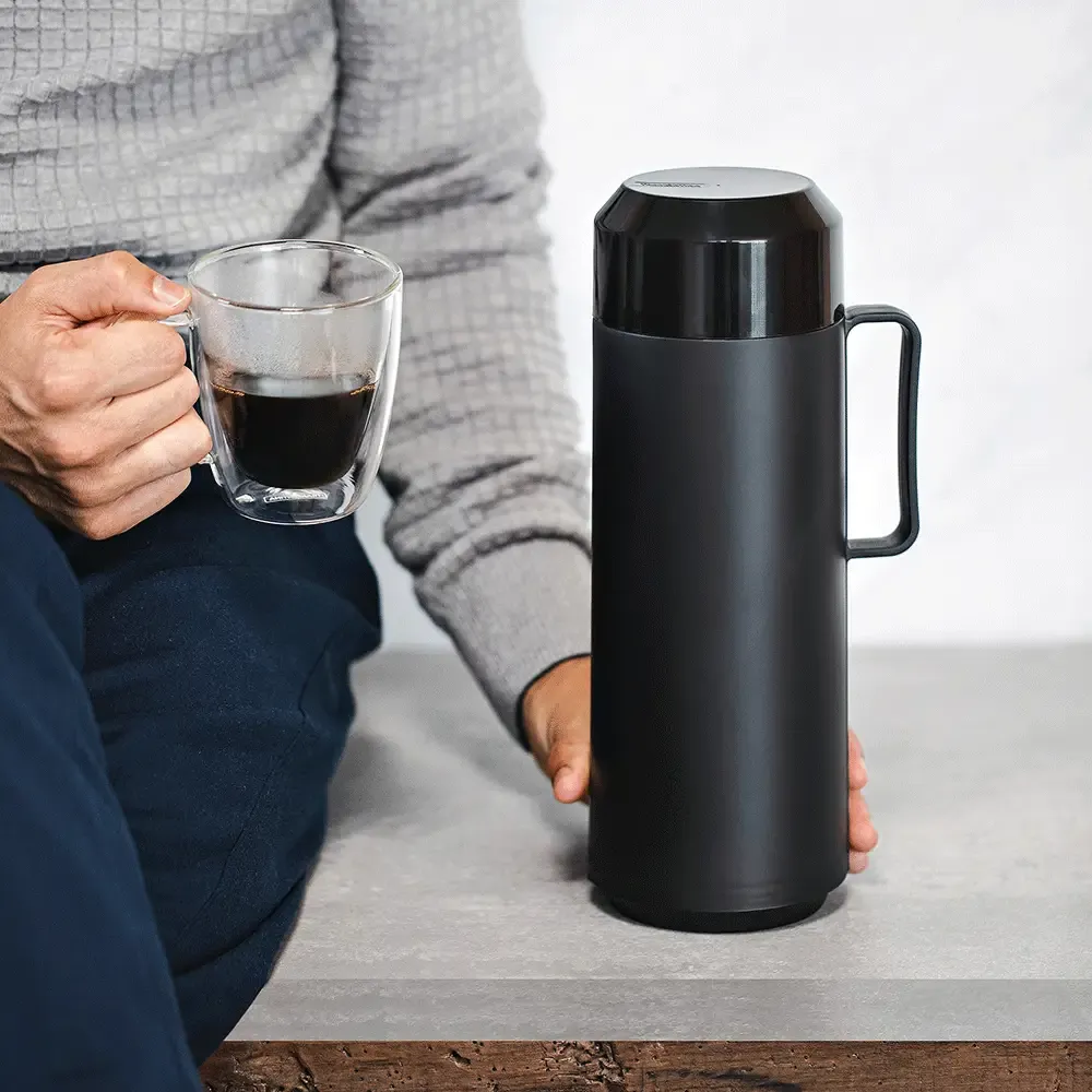 GARRAFA TERMICA TRAMONTINA 1L EXATA PRETA 61637/503