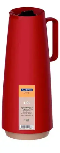 GARRAFA TERMICA TRAMONTINA 1L EXATA VERMELHA 61636/106