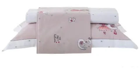 JOGO LENCOL KACYUMARACASAL SOLTEIRO VIDA BELA BAILARINA