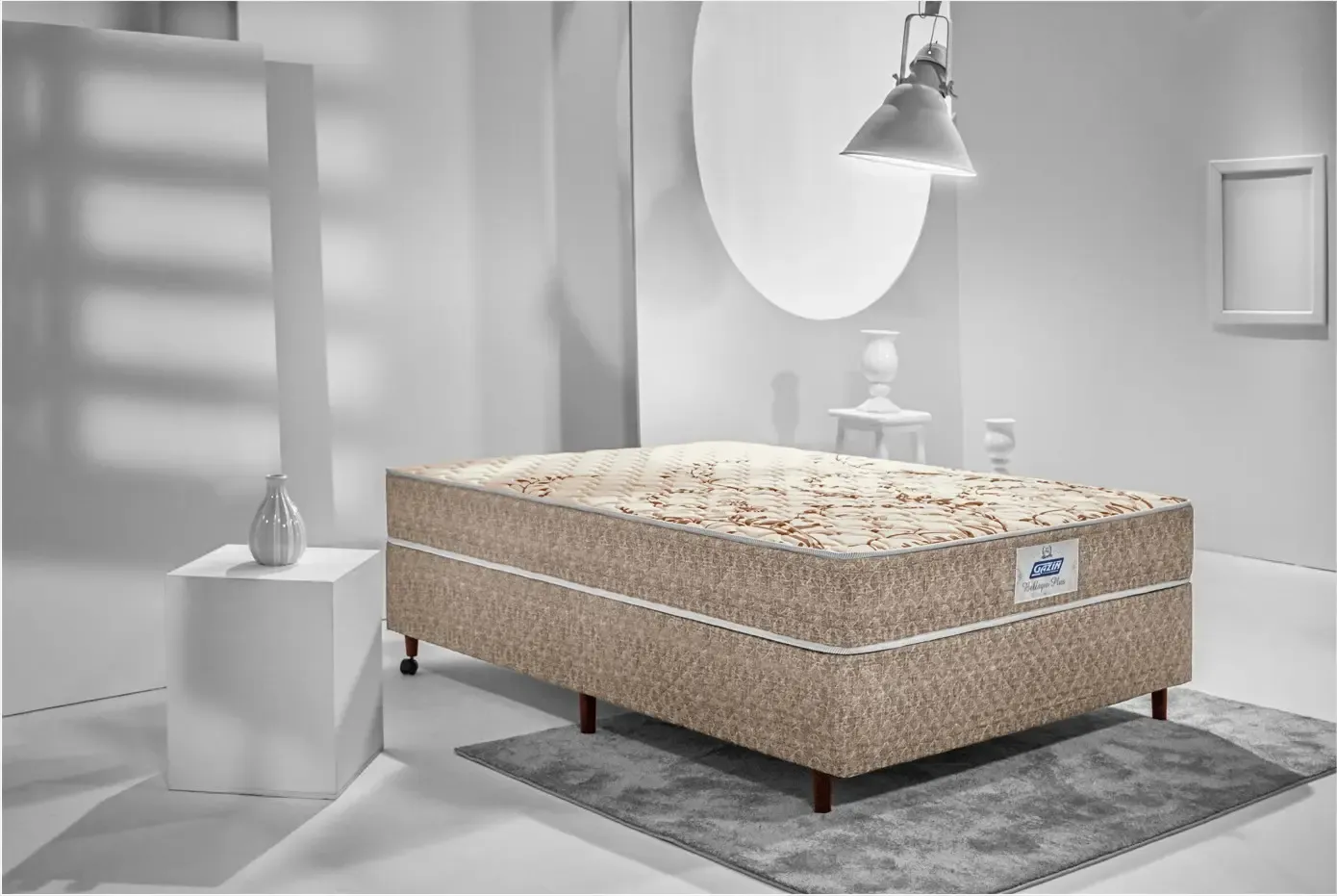 BASE GAZIN BELAGIO PLUS 138X188X027 MARROM