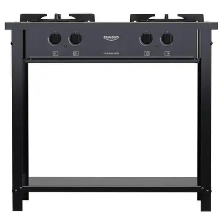 FOGAO INDUSTRIAL 2B S/FORNO DAKO COURACADO TRIPLA CHAMA