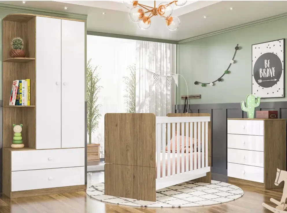 ROUP. INF. HENN I117-18 LABIRINTO 2PT RUSTICO/BRANCO