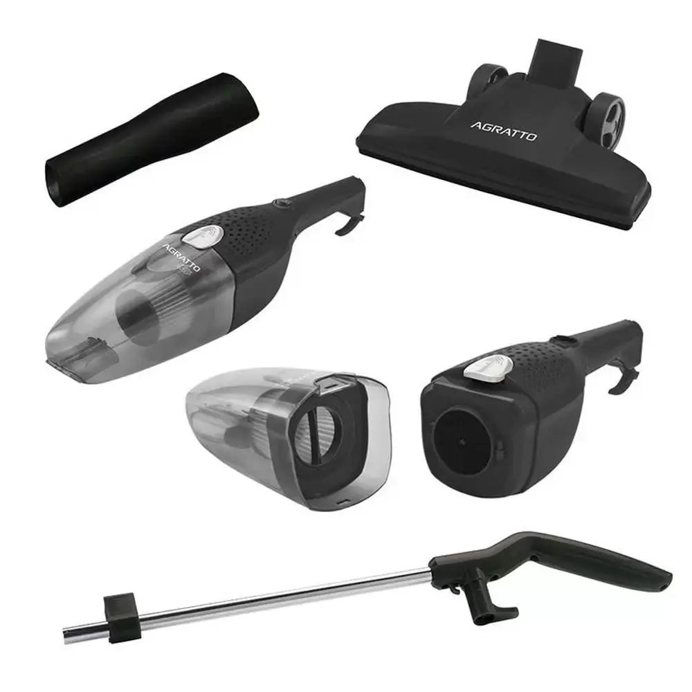 ASPIRADOR PO VERTICAL AGRATTO AS02 PRATTICI 1.000W PRETO 220V 3