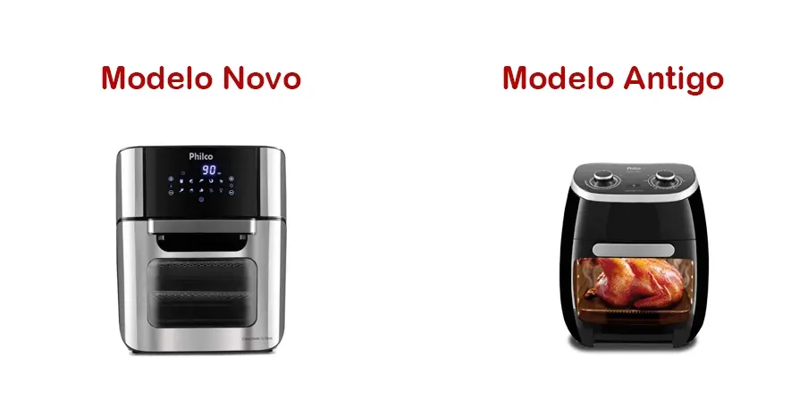 FRITADEIRA ELETRICA OVEN PHILCO AIR FRY 11L PFR2000P PRETA 220V ANTIGO:PFR2200P