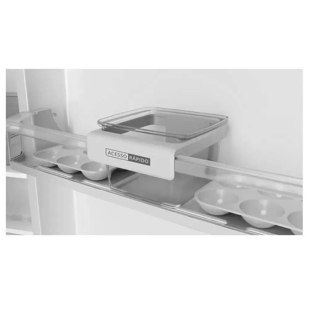 REFRIGERADOR BRASTEMP BRM44HKBNA 375LT FROST FREE PLATINUM 220V 9
