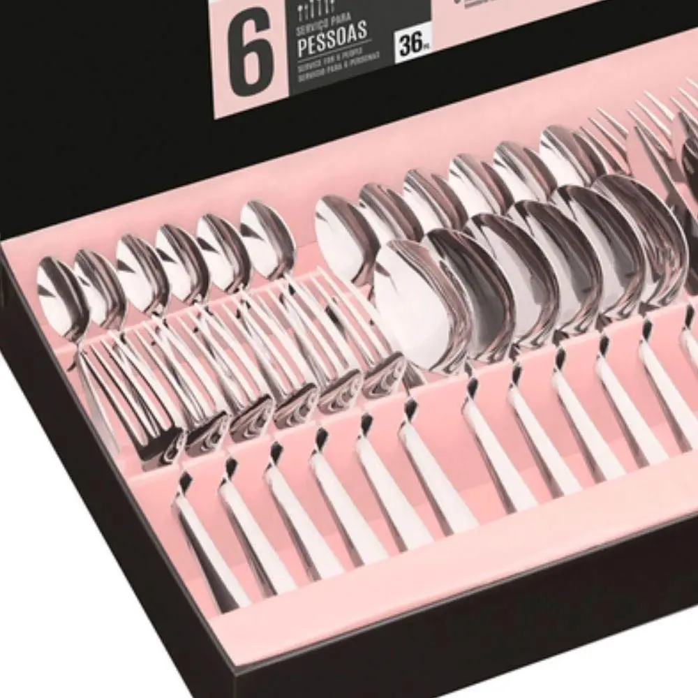 FAQUEIRO INOX TRAMONTINA 36PC PACIFIC 66962/134 2