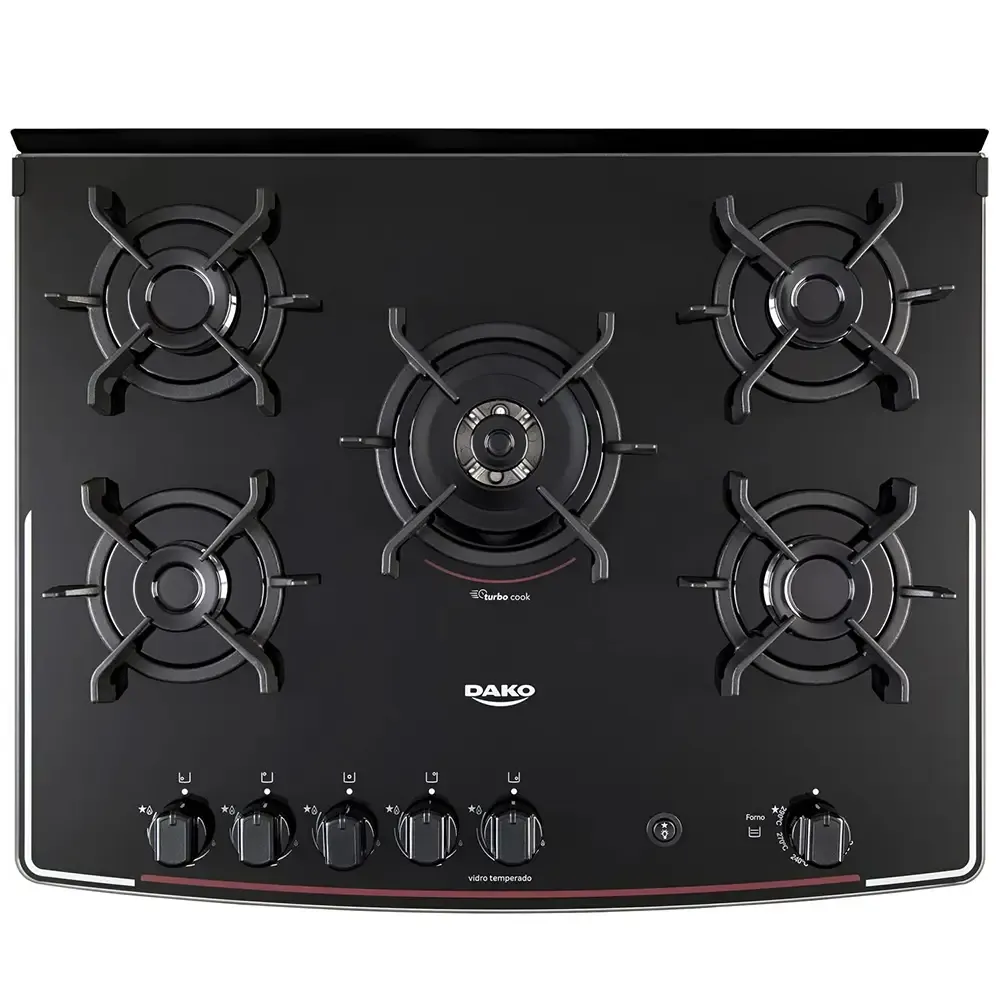 FOGAO 5B DAKO SUPREME GLASS PRETO 11