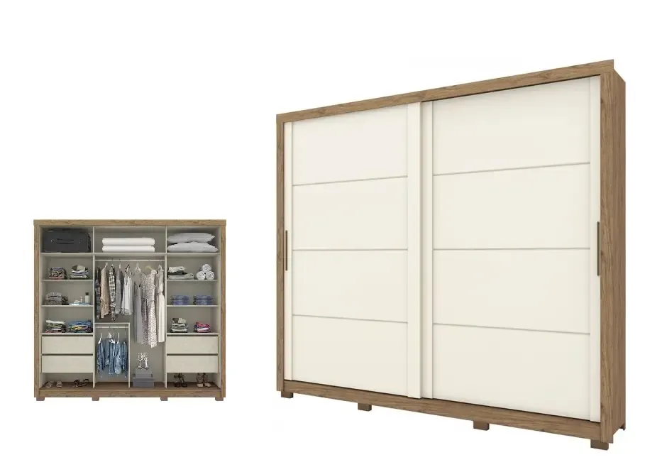 ROUP. HENN PALACE 2PT DESL MDP D237-106 RUSTICO/OFF WHITE 2.70LX2.30A 2