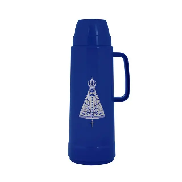 GARRAFA TERMICA MOR NOSSA SENHORA 1.00LT AZUL