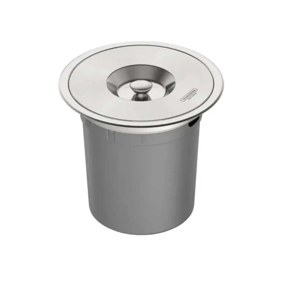 LIXEIRA TRAMONTINA 5L 94518/005 DE EMBUTIR CLEAN(BL)