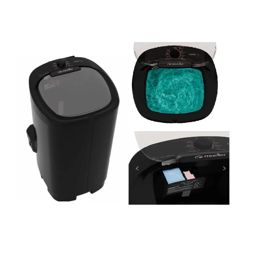 LAVADORA MUELLER FAMILY LITE 10KG PRETA 600055023 220V