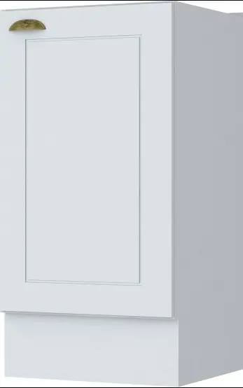 BALCAO HENN AMERICANA 0.40CM 1PT S/TAMPO C365-05 BRANCO