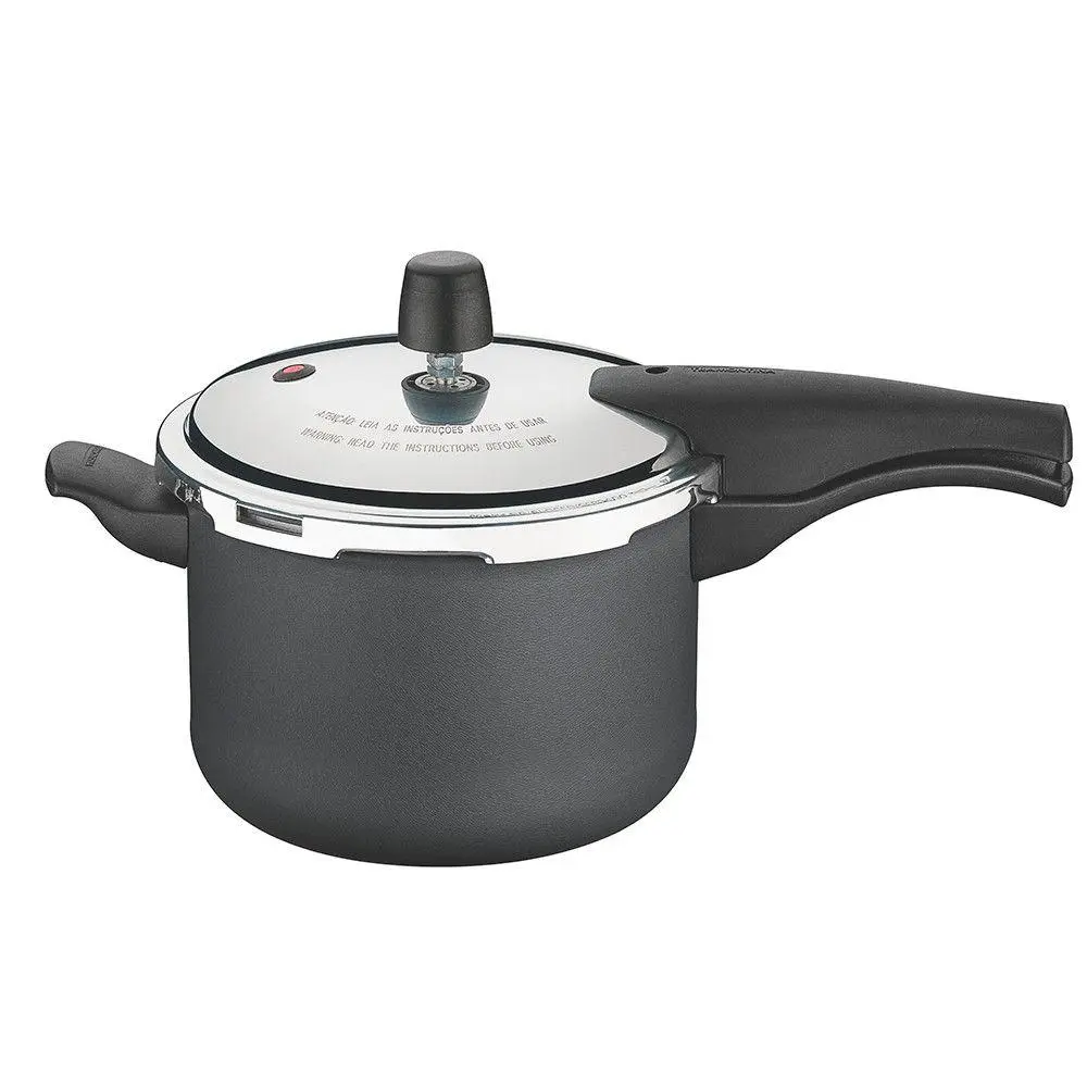 PANELA PRESSAO TRAMONTINA 4.5L EFFECT VANCOUVER PRETA