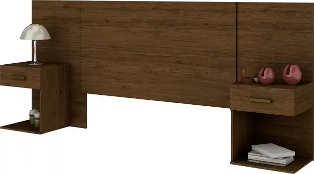 CABECEIRA HENN D602-130 CALENDA 2CRIADOS CASTANHO