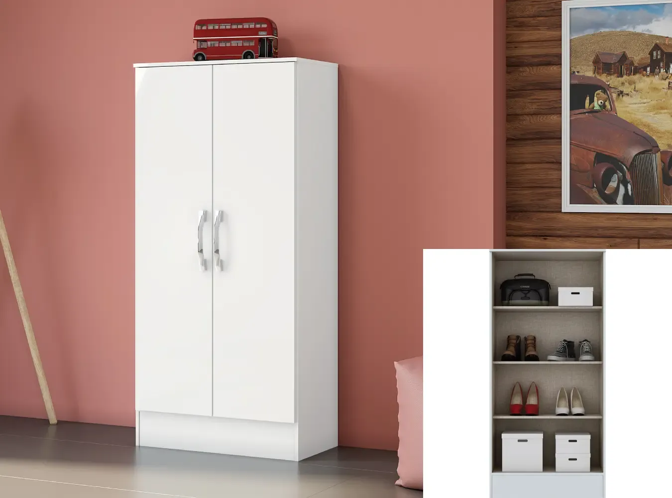 SAPATEIRA HENN BRIZ B14-10 2PT 0.61LX1.31A BRANCO