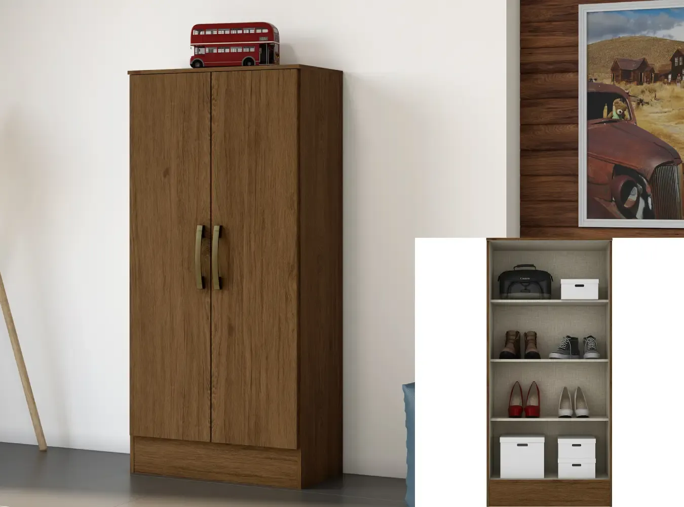 SAPATEIRA HENN BRIZ B14-130 2PT 0.61LX1.31A CASTANHO