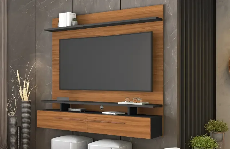 PAINEL SUSPENSO NOTAVEL NT1110 1.60MT P/60" FREIJO TREND/PRETO