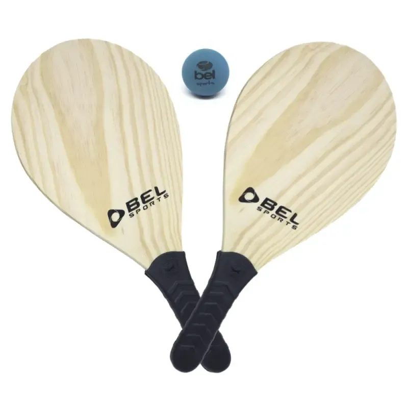 RAQUETE DE PRAIA BEL FIX  FRESCOBOL C/BOLA + SACOLA