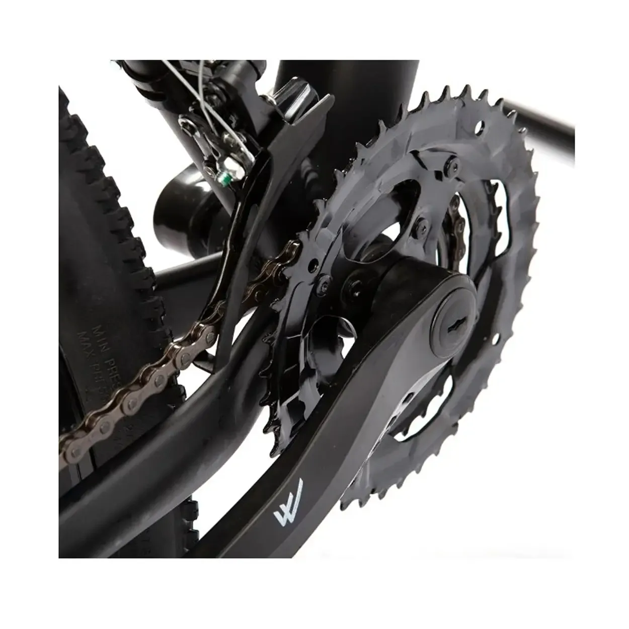 BICICLETA A29 COLLI  EUDORA ALUM. SHIMANO PRETO MULTICOLOR Q15,5 4